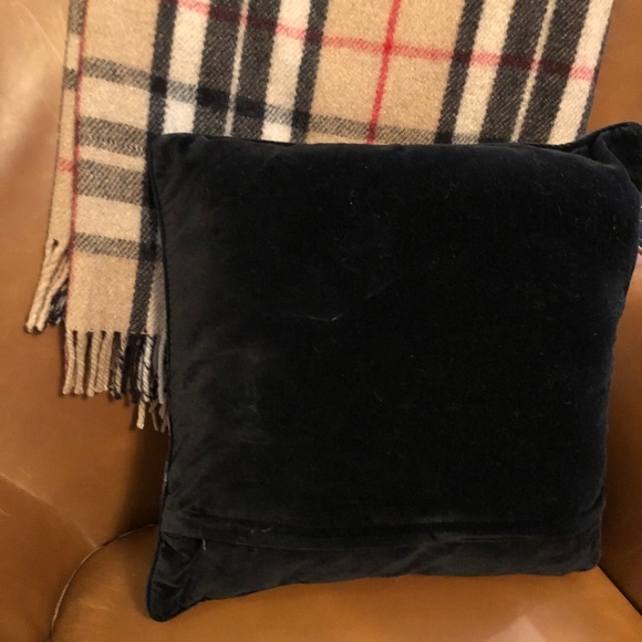 Jonathan Adler Mod Model Needlepoint Throw Pillow - Picture 4 of 5